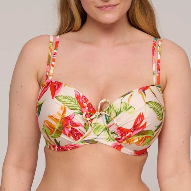 BIKINI BRA BALCONY ΜΕ ΕΠΕΝΔΥΣΗ 4012716CTR TANZANIA CALM TROPICS PRIMA DONNA 